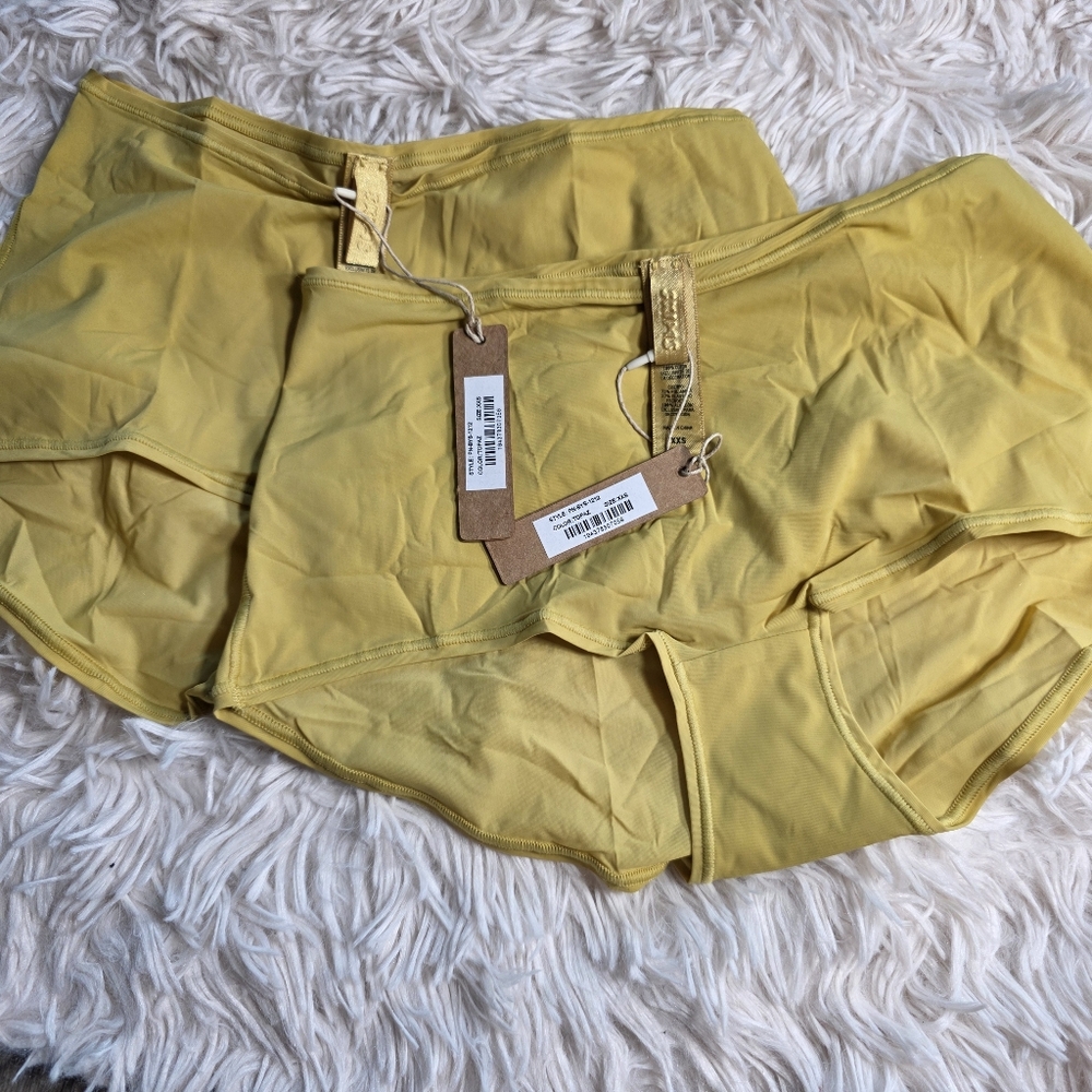 2pcs SKIMS Jelly Sheer BoyShorts /Topaz/XXS NWT